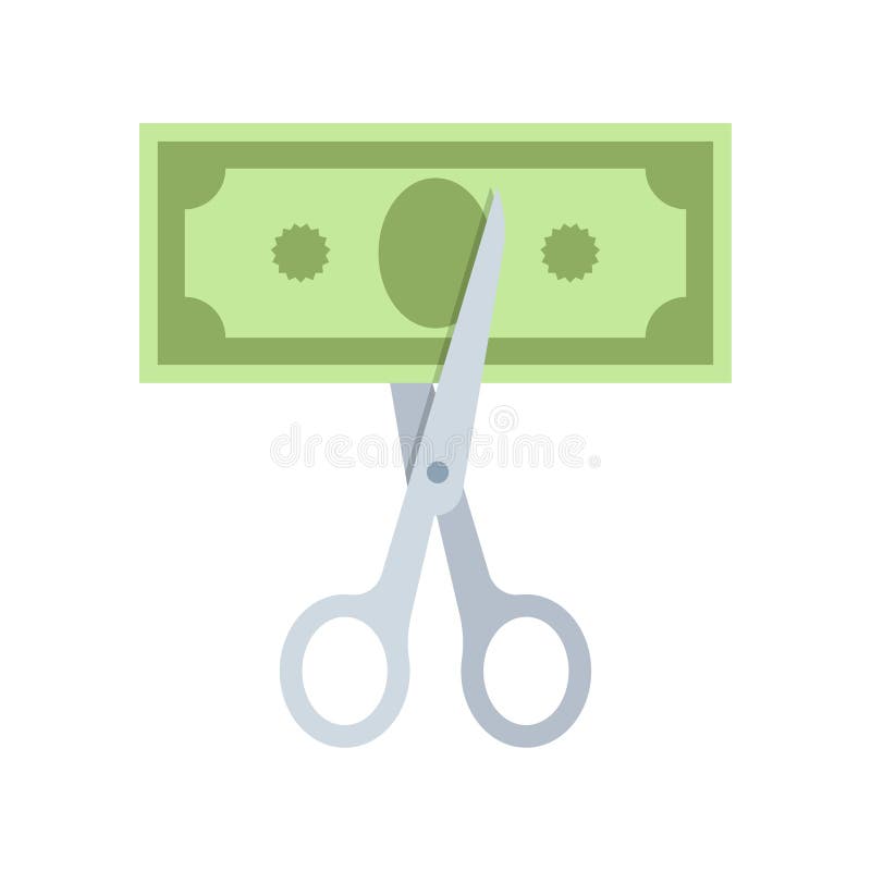 Dollar Bill Icon. Money Cash Stock Vector - Illustration of icon ...