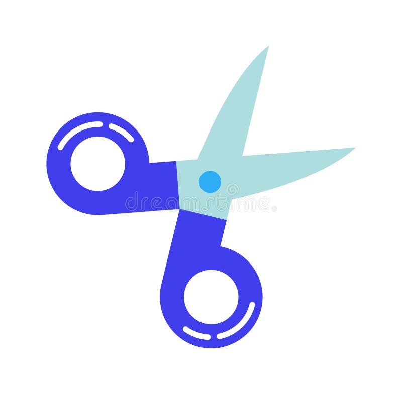 Scissors Icon. Back To School Stock Vector Illustration of handle