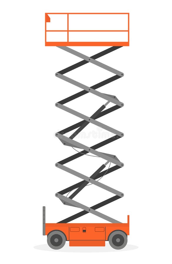 Scissor Lift Cartoon Stock Illustrations 82 Scissor Lift Cartoon