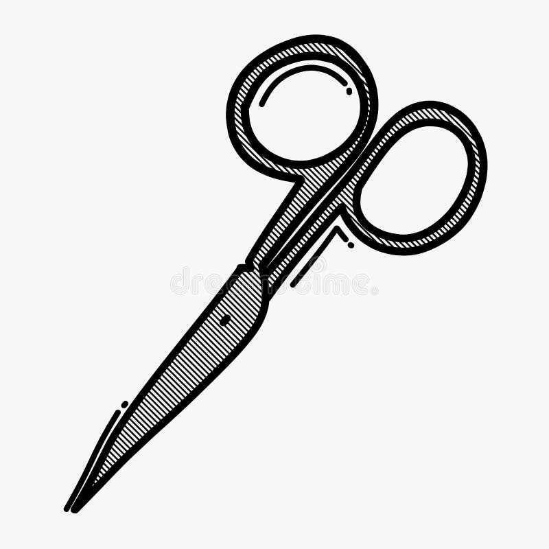 How to Draw Scissors - HelloArtsy