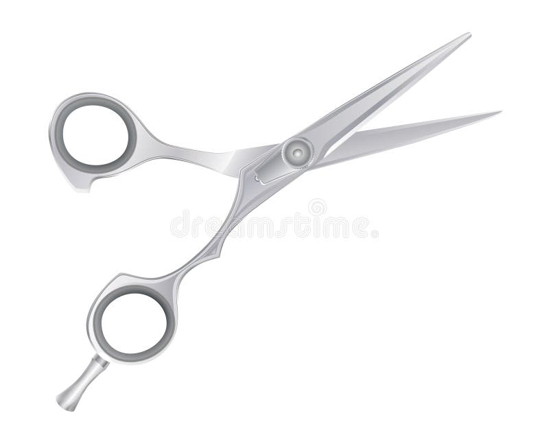 Scissors o cabeleireiro ilustração stock Scissors o cabeleireiro ilustração stock
