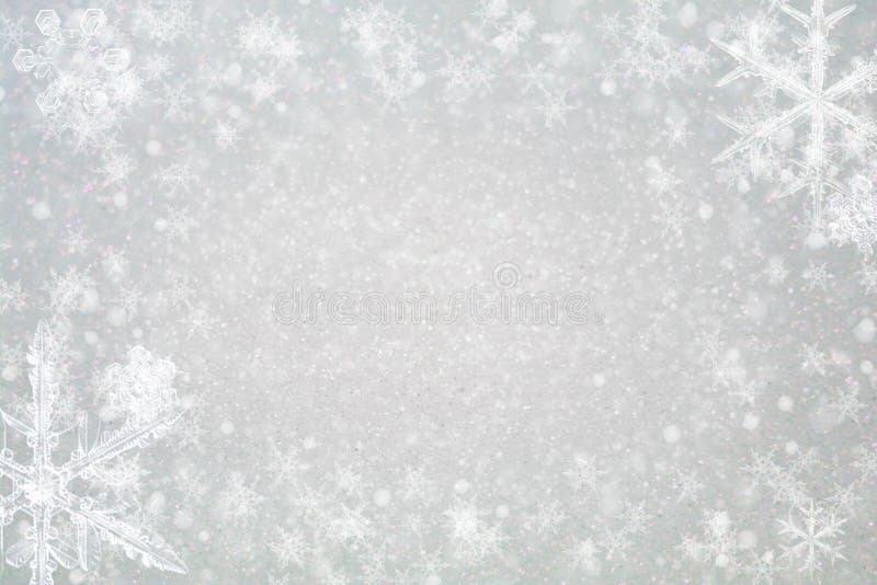 Sclipici și fulgi de zăpadă de Crăciun abstracte royalty free stock photography
