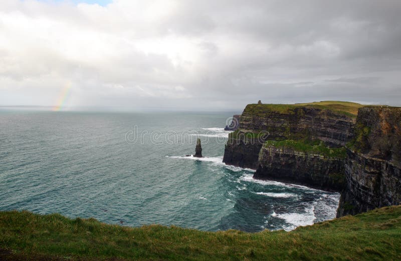 Scogliere di Moher immagine stock Scogliere di Moher immagine stock