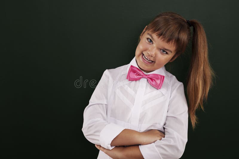 Scolara immagine stock libera da diritti