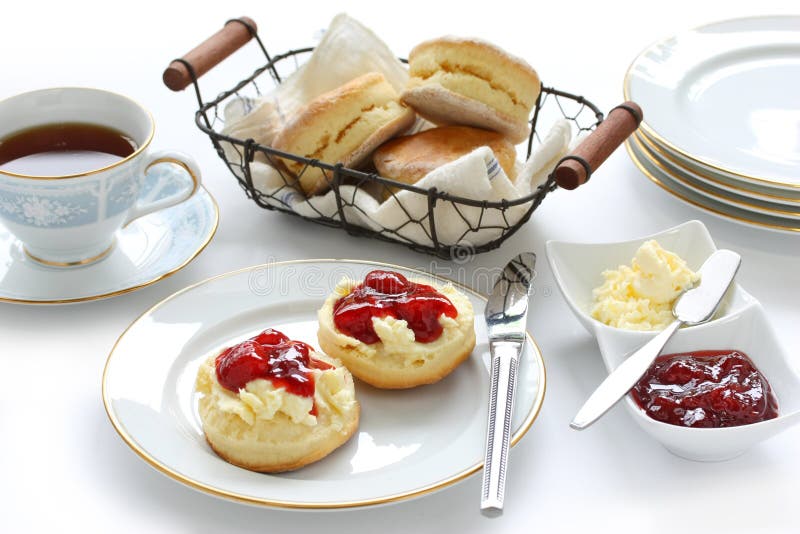 Scone , afternoon tea break