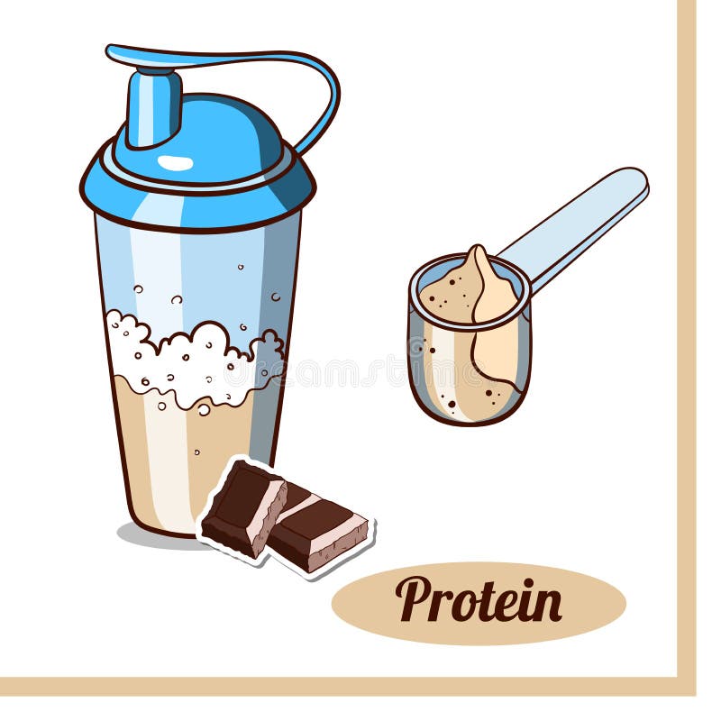 Protein Powder Scoop Stock Illustrations – 497 Protein Powder Scoop Stock  Illustrations, Vectors & Clipart - Dreamstime