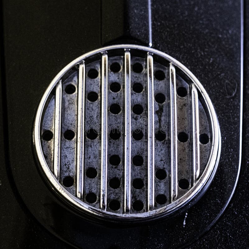 Scooter grill stock image. Image of holes, chess, piece 183360899