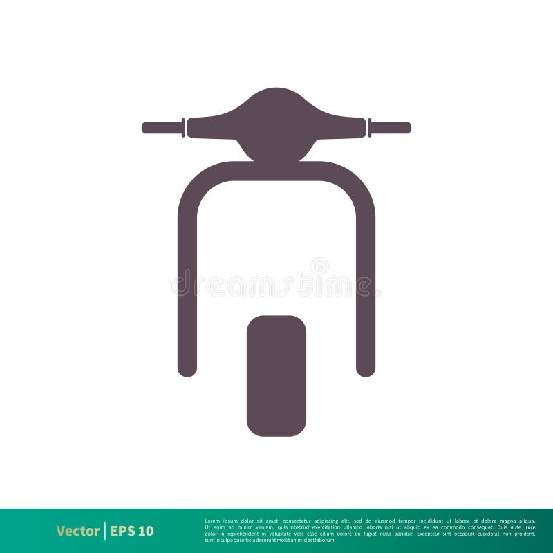 Scooter Icon Vector Logo Template Illustration Design. Vector EPS 10