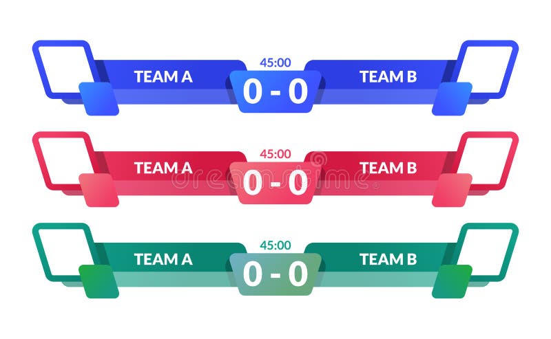 Teams 3 to 3 sport. Box score Board. Comptetiotion vs Team cartoon. Team vs Team cartoon.