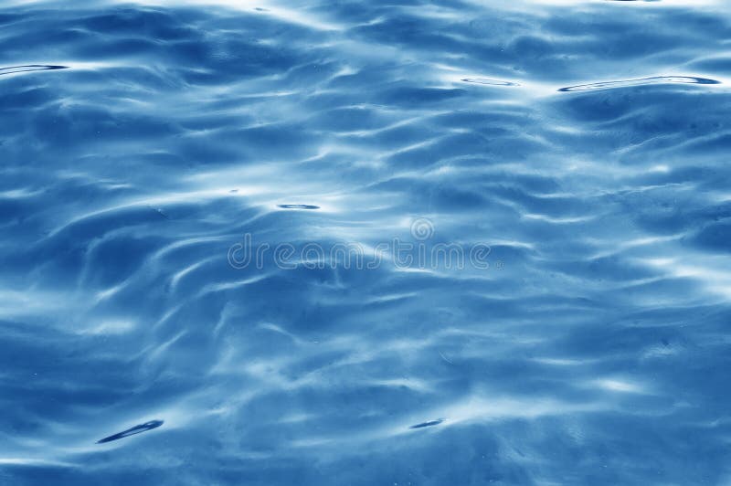 Scorrimento dell'acqua blu