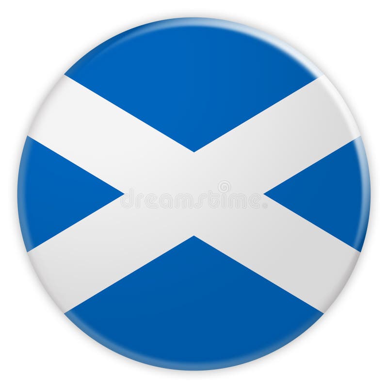 Scotland Saltire Ecosse Pin Badge