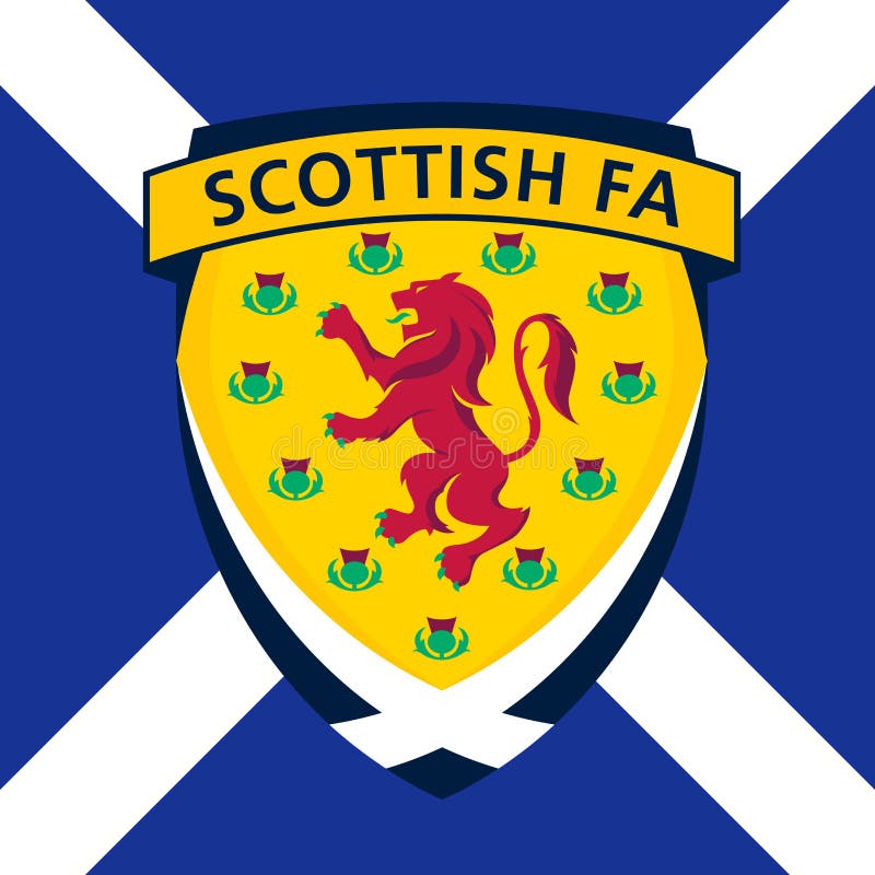 SFA Scotland Official Saltire Football Size 5 Scottish 