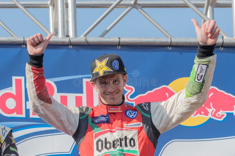 Scott Speed Durante Red Bull GRC Foto editorial Imagen de coches