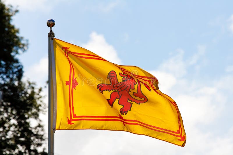 Scottish Flag Rampant Lion Stock Photos Free & RoyaltyFree Stock