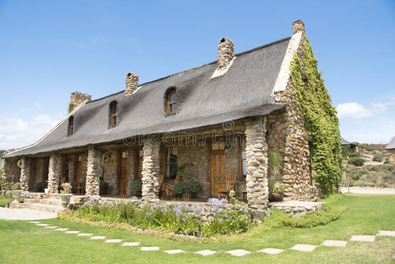 Scottish House With Front Porch Stock Photo Image 66515075