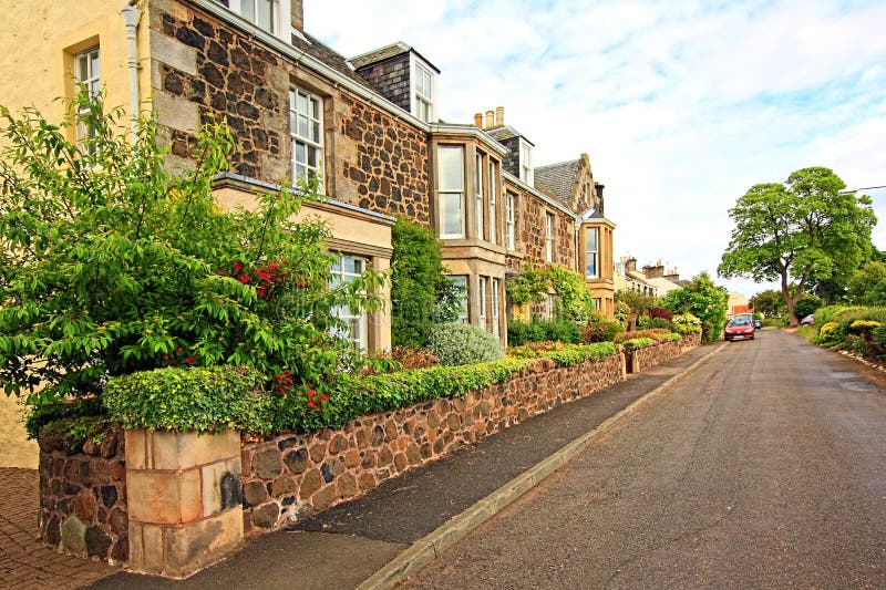 Scottish houses stock image. Image of purchase, nature 18602025