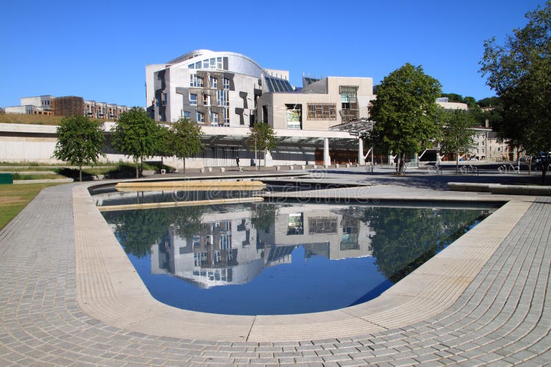 Scottish Parliament Front View