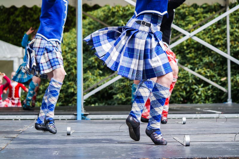 Scottish Sword Dance stock photo. Image of dancing, girl 87650972