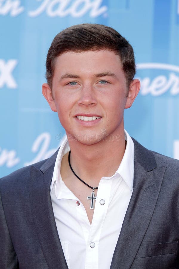Scotty McCreery at the 47th Academy of Country Music Awards Press Room