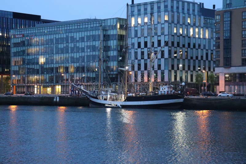 superyacht in dublin