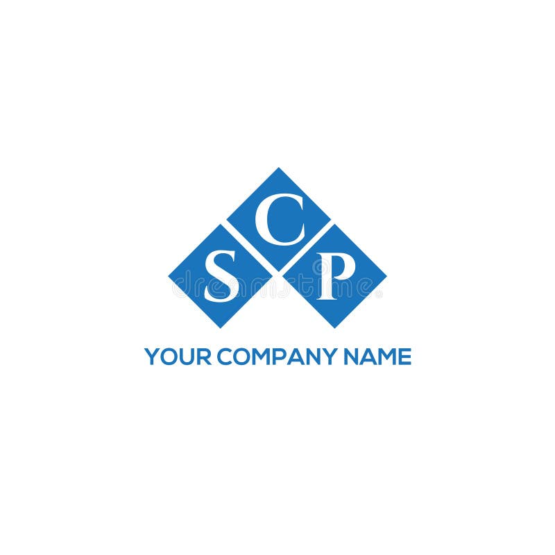 Elegant scp logo design set ai hi-res stock photography and images - Alamy