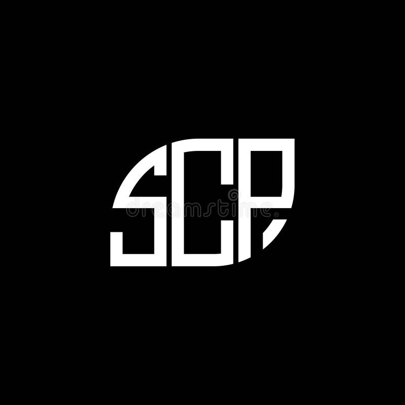 SCP letter logo design in illustration. Vector logo, calligraphy