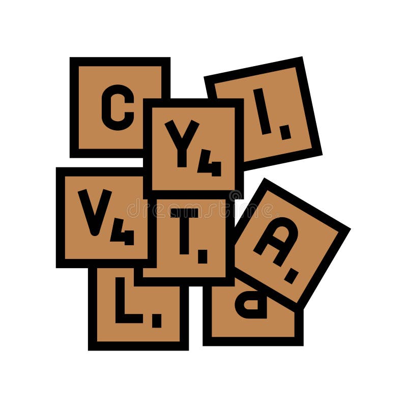 Scrabble Letter Tiles Clip Art by Digital Classroom Clipart