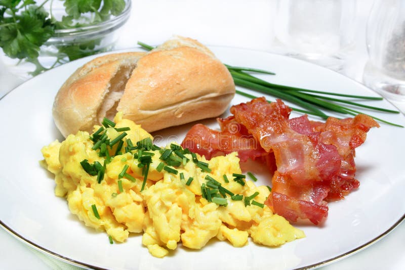 Scrambled Eggs with Bacon