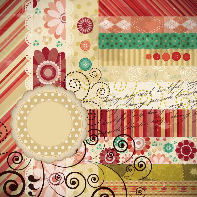Scrap background royalty free illustration Scrap background royalty free illustration