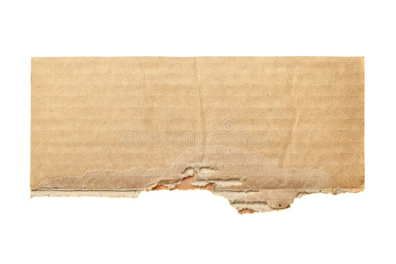 Scrap of cardboard stock image. Image of cardboard, empty 15078973