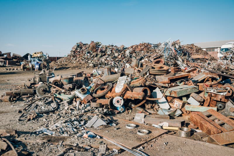 Scrap metal royalty free stock photos