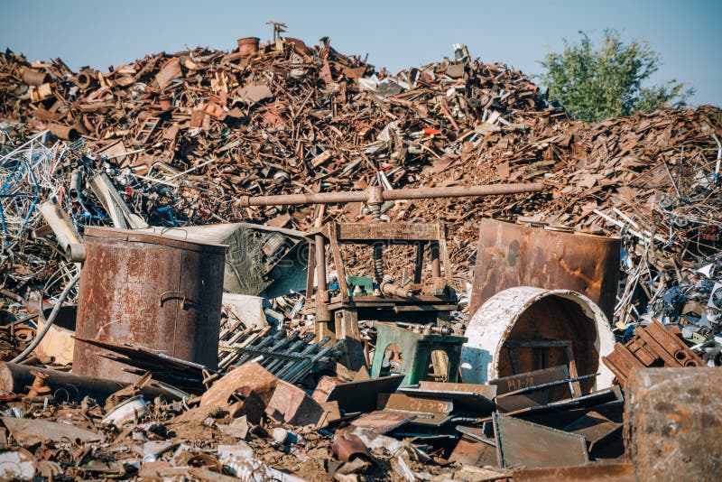 Scrap metal royalty free stock images