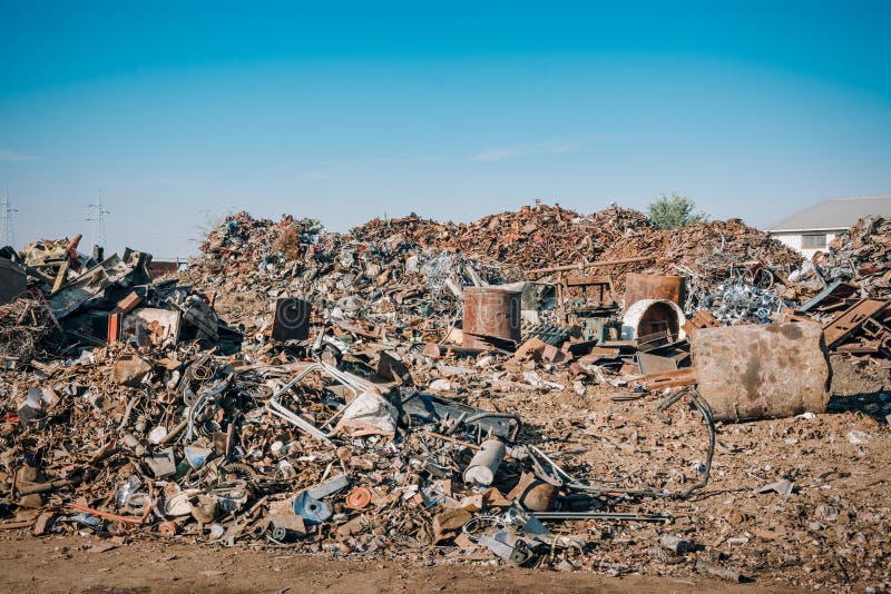 Scrap metal royalty free stock images