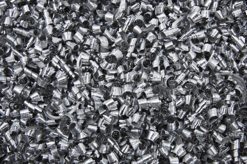 Scrap Metal Shavings royalty free stock image