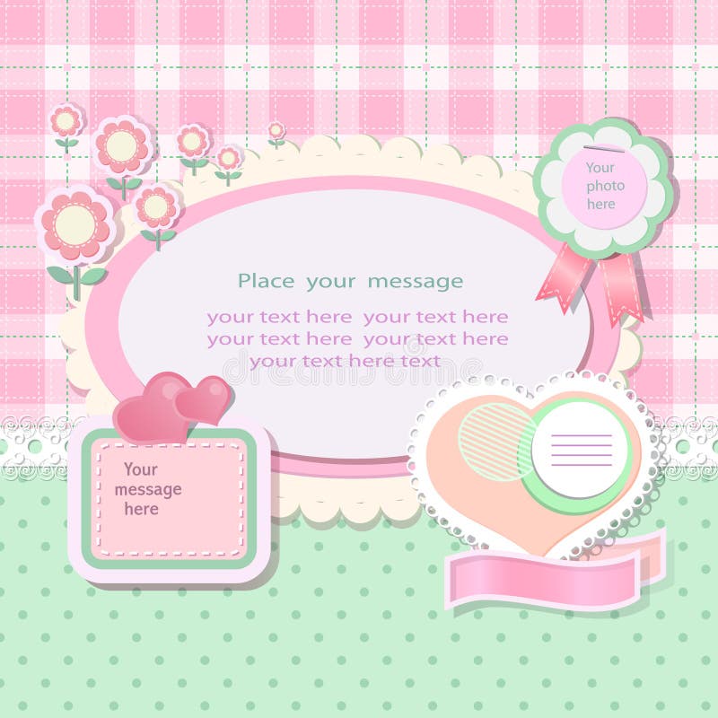 Scrapbook background