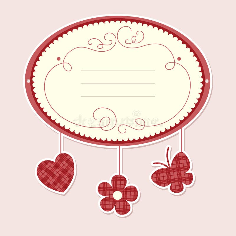 Scrapbook frame stock vector. Illustration of party, message - 76012974