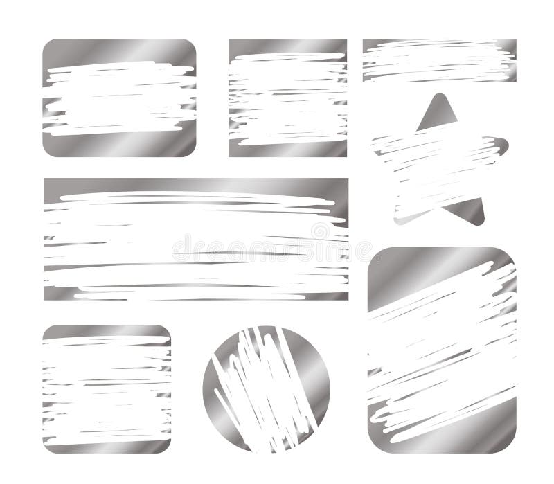 Scratch cards. Lottery winning tickets. Vector illustration vector illustration