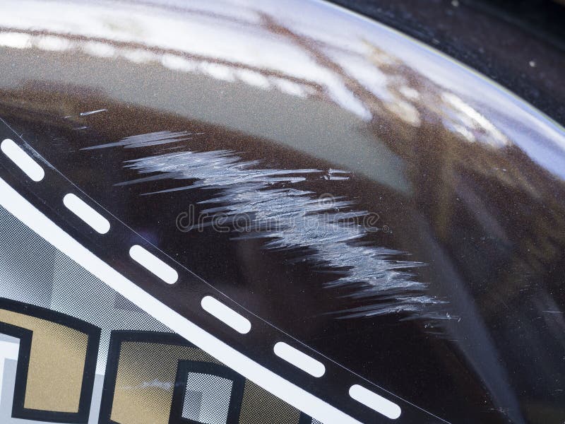Scratch mark stock image. Image of crack, transport, accident 81330561