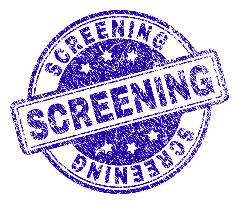 Screening Seal Stock Illustrations – 448 Screening Seal Stock