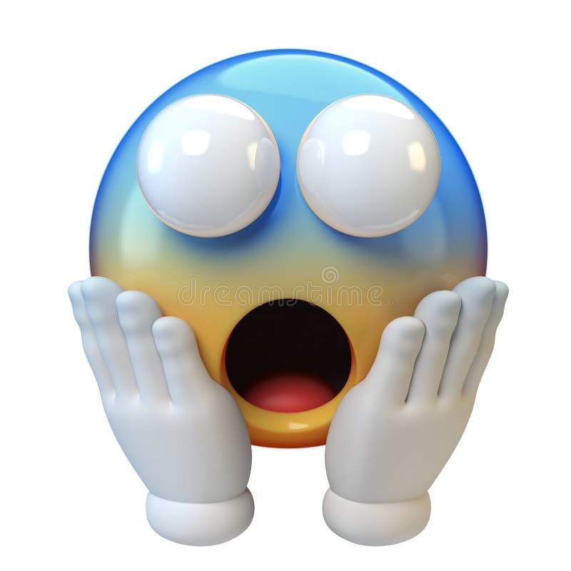 Emoji Face Screaming Fear Shocked Emoticon Holding Head Fearful Emoji Stock  Vector by ©abdlsmd 472762926