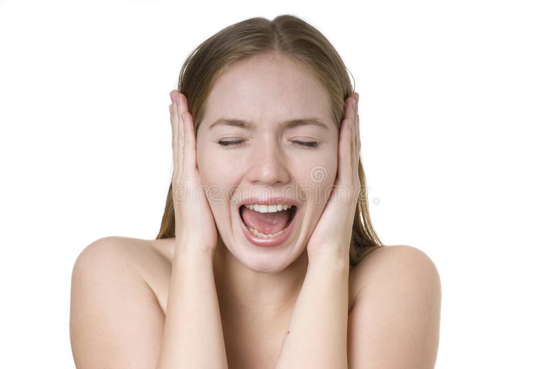 Screaming Woman Royalty Free Stock Images Image 11087399 