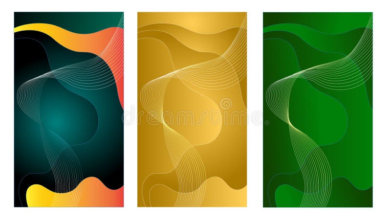 Screen Mobile Banner Design Template in . Stock Vector - Illustration  of easy, graphic: 165352655