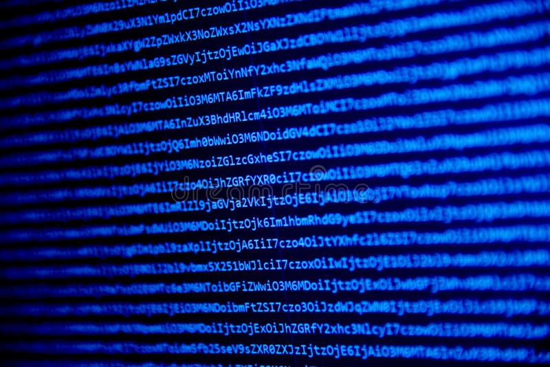 Screen with software developer code. Screen with software developer code on black. Development javascript code stock images, royalty-free photos and pictures