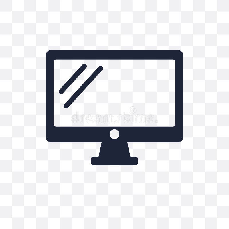 Screen Transparent Icon. Screen Symbol Design from Programming C Stock ...