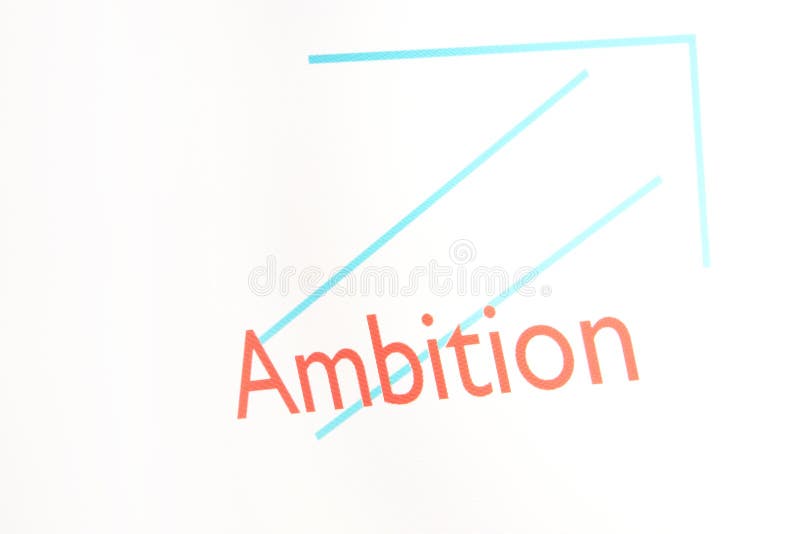 Screenshot of a presentation: Ambition