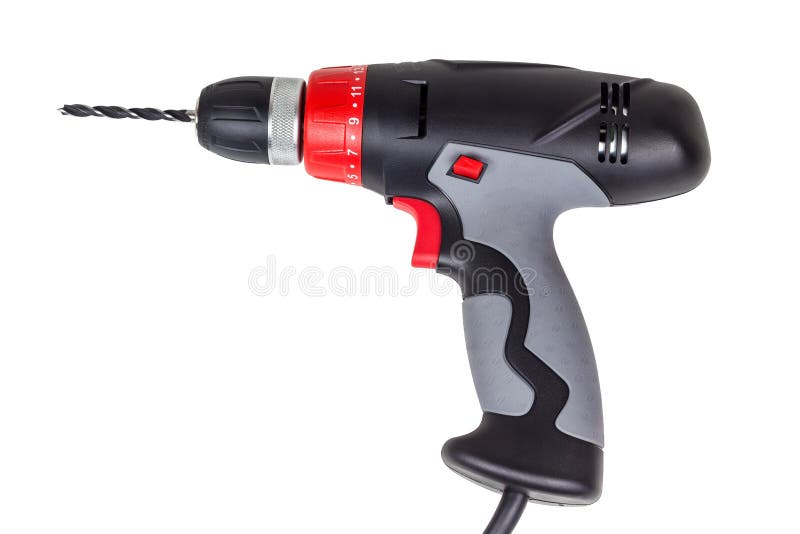 Cordless drill stock photo. Image of isolated, modern - 10370646