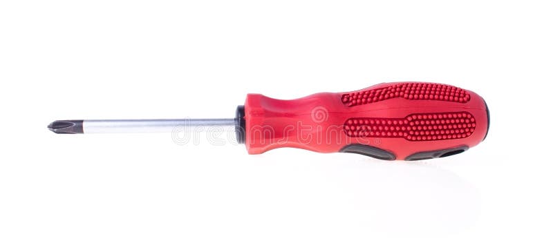 The Screwdriver Horizontally Stock Image Image of springy, repairing