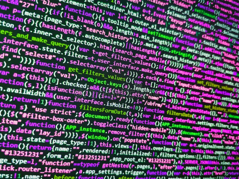 Script di computer astratto relativo ai grandi dati e al database di blocco. programmazione di un concetto di algoritmo astratto d fotografie stock libere da diritti