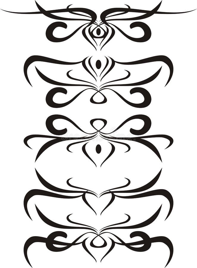 Scroll, Cartouche, Decor, Vector Stock Vector - Illustration of ...