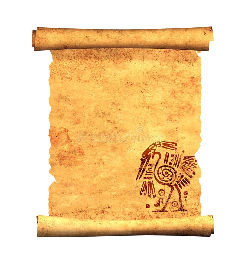 Свиток древний рисунок